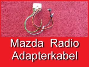 Radio-Adapterkabel für Mazda bis Bj 2000 121 DB 323 BG BA BJ