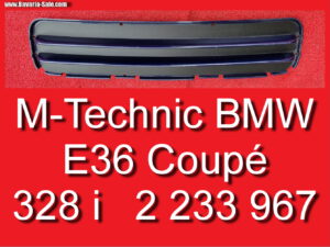 BMW E36 M-Tech Blende Stoßstange vorne 2233869 2233867 Montreal