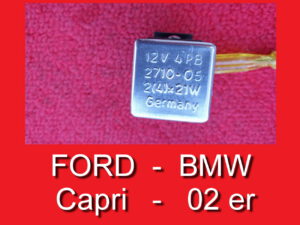 Blinkerrelais Blinkgeber Ford Capri Taunus Knudsen BMW 1602 02 Blinkrelais