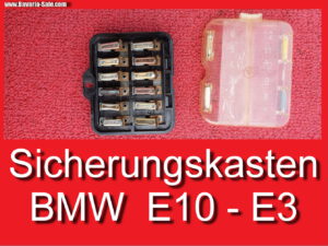 Sicherungskasten BMW 1602 E10 2500 3,0 E3 61131357062 Fuse box