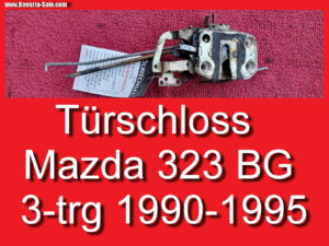 Türschloss Schloss Mazda 323 BG BG13 BG8 GTR Türe li 90-95