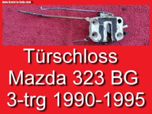 Türschloss Schlossfalle Door lock Mazda 323 BG BG8 GTR Türe RH