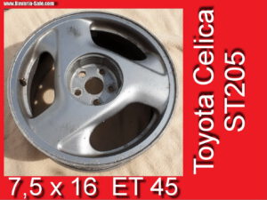 Felge Alufelge Toyota Celica ST205 Alufelgen GT4 95er 16 “ ALU 42611-2B090