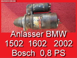 BMW Anlasser 0,8 PS 1602 2002 Bosch 0001205032 E10