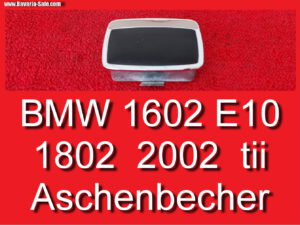 ❌ Aschenbecher hinten BMW 02 1602 2002 Tii E10 schwarz Chrom 51167466073