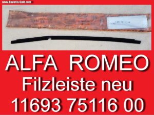 Filzleiste vo Leiste Alfa Giulietta / Sud 116937511600 NOS