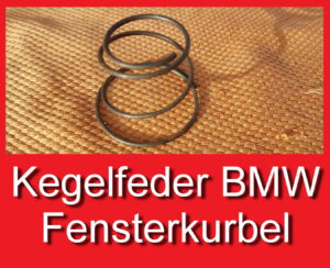 Kegelfeder Feder Fensterkurbel BMW 1602 2002 NK 51321870460