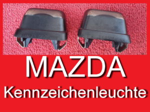 Kennzeichenleuchte MAZDA 323 älteres Baujahr BF BD 121 DA ? 626