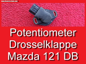 Drosselklappenpotent Potentiometer Drosselklappe Mazda 121 DB Poti