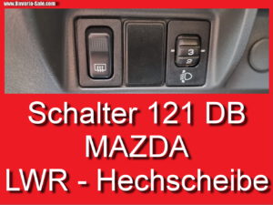 Schalter Mazda 121 DB Heizbare Heckscheibe Leuchtweitenregulierung