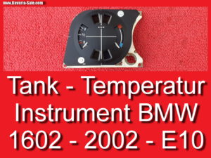 Tankanzeige Instrument Temperatur BMW 1602 1802 2002 E10