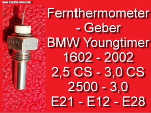 Fernthermometer Geber M14x1,5 BMW 1602 2002 3,0 CS E3 E9 E12 E21 62111268355