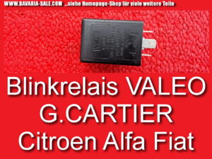 Blinkrelais Valeo G-Cartier 01.403 72282 Alfa Citroen Fiat Lada Peugeot 641426