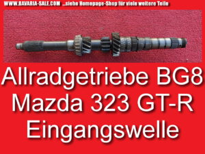 Antriebswelle Getriebe Mazda 323 Turbo BG8 GTR TX Eingangswelle