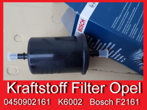 Kraftstofffilter Filter 0450902161 Bosch F2161 Mann WK6002 Opel