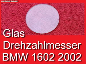 Glas Drehzahlmesser Kombiinstrument BMW 1602 1802 2002 E10