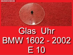 Glas Uhr Kombiinstrument BMW 1602 1802 2002 E10 Tacho