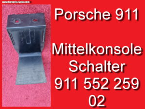 Porsche 911 Urmodell Carrera 911 552 259 02 Konsole Schalter 91155225902