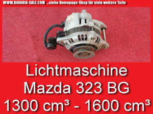 Mazda Originale Lichtmaschine 323 BG 1,3 1,6 1989-94 nur 90000km