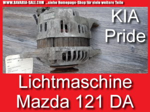 Lichtmaschine Mazda 121 DA bis 1989 / Kia Pride Generator Lima