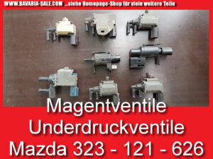 Magnetventil Unterdruckventil MAZDA 121 DB 323 BG 626 GD