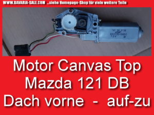 Motor Schiebedach Faltdach Canvas Top Mazda 121 DB 1990 bis 1995