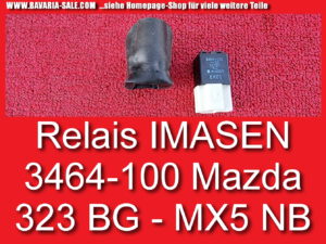 Mazda Relais Lüfterrelais 323 BG MX5 IMASEN 3464-100 Fan Relay